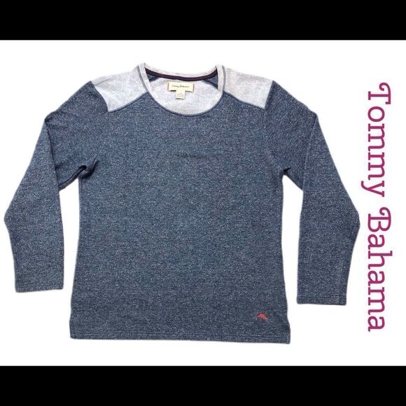 Tommy Bahama Fleece Lined Sweater Sz Large - Picture 1 of 7
